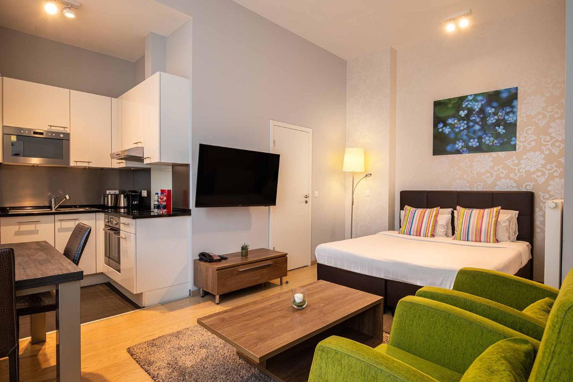 Thon Residence Florence Aparthotel Brüssel Exterior foto