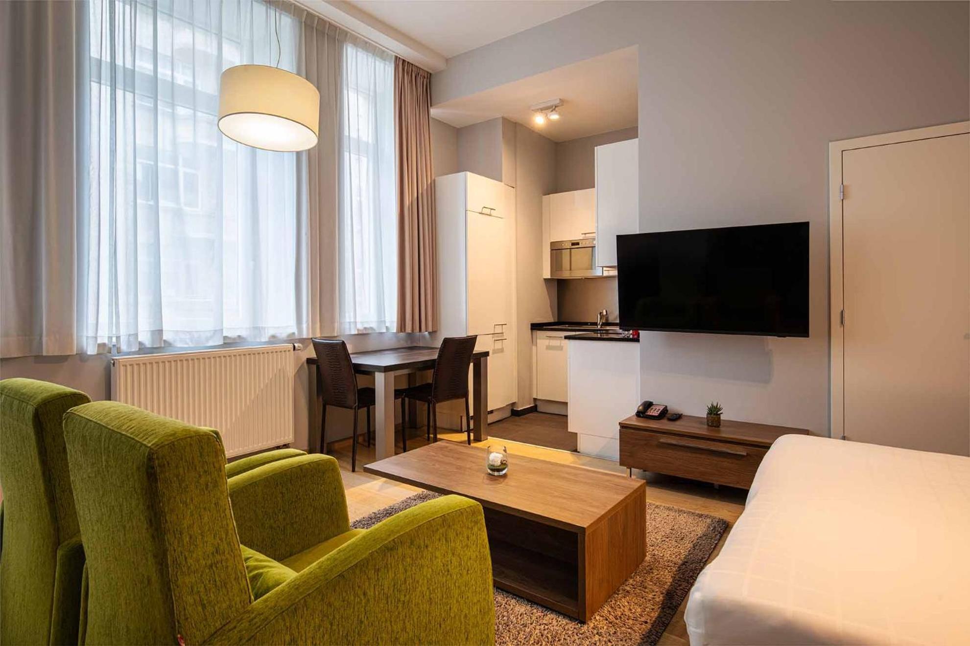 Thon Residence Florence Aparthotel Brüssel Exterior foto